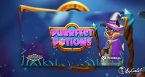 Bli med professor Purrfect på hans eventyr i Yggdrasil og Reflex Gamings nye spilleautomat: Purrfect Potions