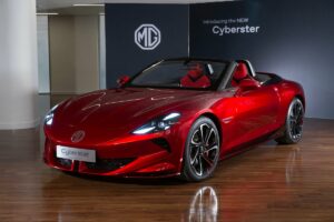 MG to launch electric Cyberster sports car in 2024