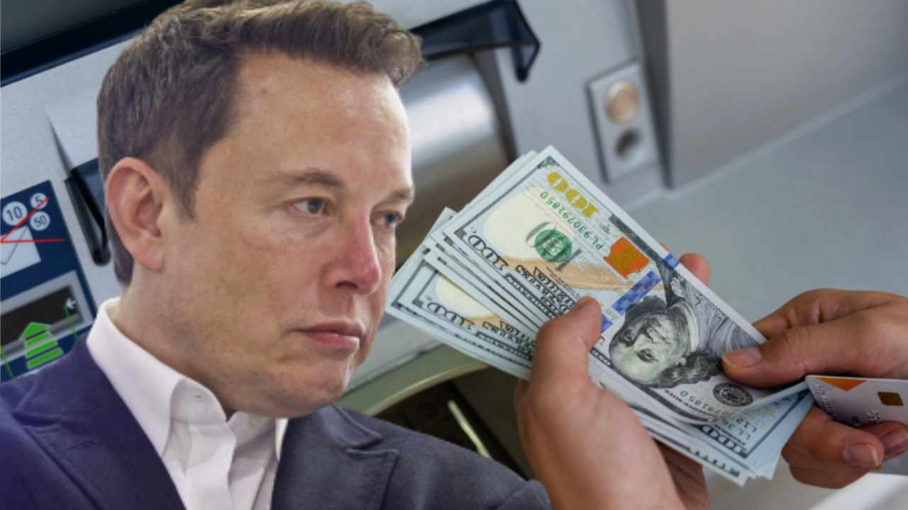 Elon Musk condivide "un enorme incentivo a trasferire denaro dai conti bancari"
