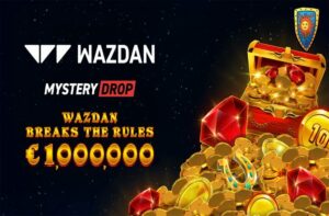 Promosi jaringan Mystery Drop dengan kumpulan hadiah €1,000,000!