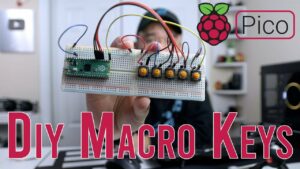 Raspberry Pi Pico – صفحه کلید ماکرو DIY