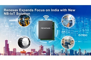 Renesas, 새로운 NB-IoT 솔루션으로 인도 시장 확대