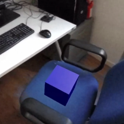 I cubi semplici mostrano i cambiamenti di runtime guidati dall'intelligenza artificiale in VR