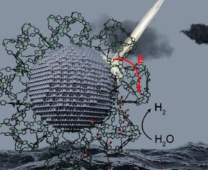 Aufsaugen: Nanopartikelschwamm kurbelt die Photokatalyse an