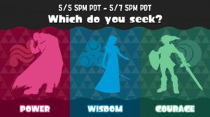 Splatoon 3 - Splatfest #6 نتائج - طاقت بمقابلہ حکمت بمقابلہ ہمت