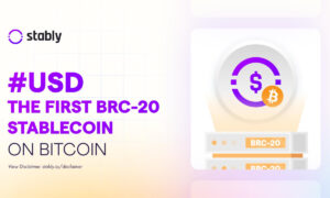 Stabilno lansira #USD kot prvi stabilni coin BRC20 v omrežju Bitcoin