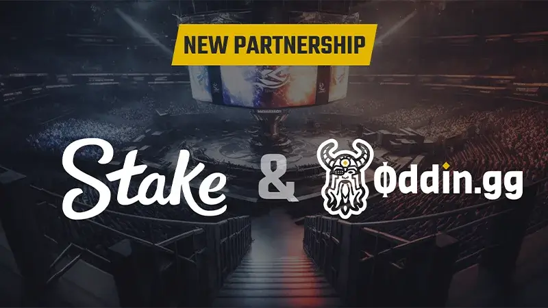 Stake.com Agrees Comprehensive Partnership with Oddin.gg