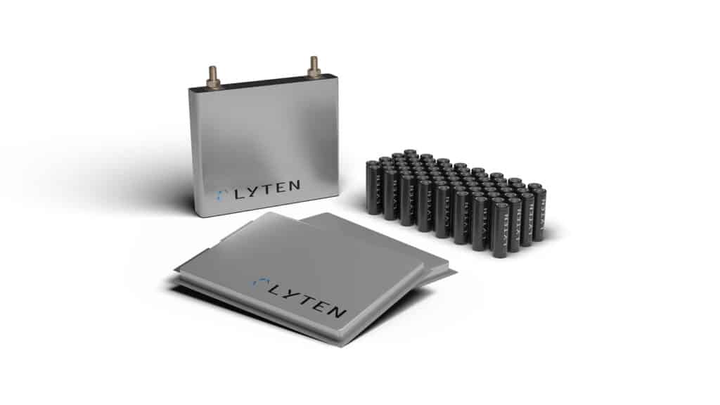 Formatos de batería Lyten