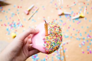 庆祝活动的甜蜜优惠：Krispy Kreme 特殊场合优惠券：生日、假期等