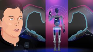 A Tesla a frissített Optimus AI Botot friss mozdulatokkal mutatja be