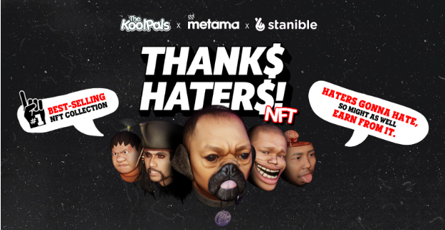 Thanks, Haters! NFT: The KoolPals’ Hate-Turned-NFTs Now Stanible’s Best-Selling Collection | BitPinas