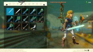 La mejor arma en Zelda: Tears of the Kingdom