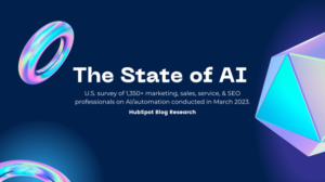 HubSpot 블로그의 AI 현황 보고서 [1300명 이상의 비즈니스 전문가로부터 얻은 주요 결과]
