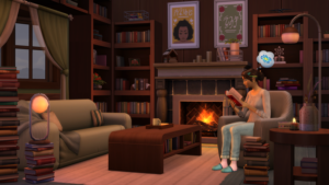 تجلب الدفعة التالية من Kit DLC من لعبة Sims 4 مظاهر جرونج وأركان للكتب