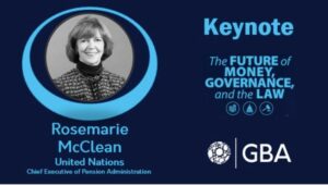 Transformational Chief Executive of the United Nations Joint Staff Pension Fund går med i Blockchain Conference