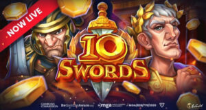 Matkusta takaisin antiikin Roomaan Push Gamingin uudessa kolikkopelissä: 10 Swords
