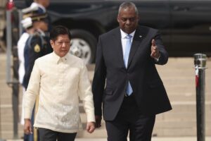آمریکا و فیلیپین متعهد شدند دفاع مشترک «در هر نقطه از دریای چین جنوبی»