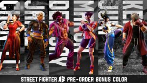 Was sind die Vorbestellungsboni für Street Fighter 6?