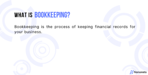 What is bookkeeping & How to automate it? | Nanonets