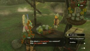 Cos'è la ghirlanda di anelli in Zelda: Tears of the Kingdom?