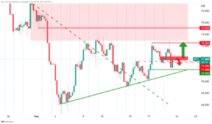 WTI recovers into the $72s territory for the close