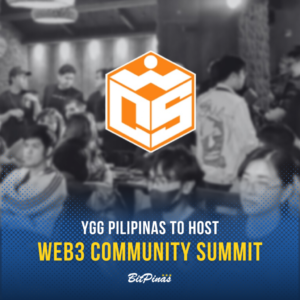 YGG 필리핀, 3월 WebXNUMX 커뮤니티 서밋 개최