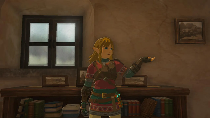 Link'in Champion's Ballad fotoğrafı olmayan evi