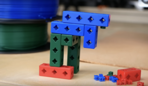 3D پرنٹنگ لیگو جیسے بلاکس