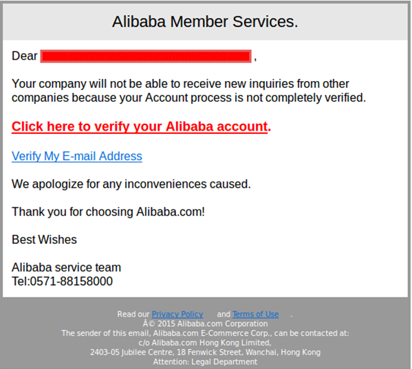 Alibaba Member Services