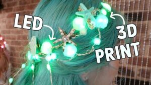 Becky Stern Makes Dianna Cowern’s Mermaid Hair Accessory a Reality