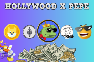 Meilleures pièces Meme pour le 4 juillet De Doge & Shiba Inu à Hollywood X PEPE - Coin Rivet