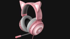 最佳粉色游戏耳机