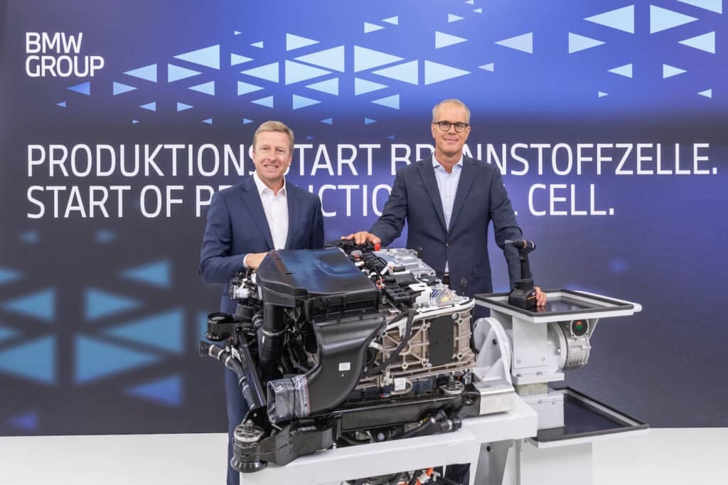 El CEO de BMW, Blume, inicia la producción de celdas de combustible REL