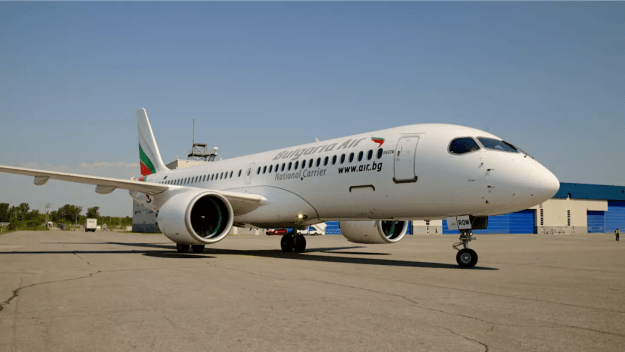 الخطوط الجوية البلغارية تتسلم أول طائرة إيرباص A220