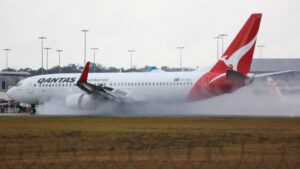 Vertragingen op Perth Airport leidden tot Qantas 737 MAYDAY