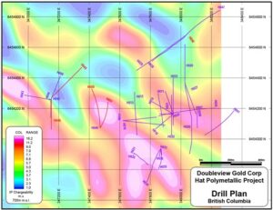 Doubleview שמחה להכריז על תוצאות בדיקת חור קידוח ומינרליזציה חזקה מחברת את מינרליזציה של West Lisle למינרליזציה הראשית של Lisle