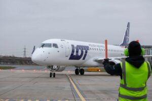 Utolsó jelentés egy súlyos incidensről, amelyben egy LOT E-195 repülő Brüsszelből Varsóba repült