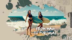 Od Mauija do Portugalske: pustolovščina surferk s konopljo