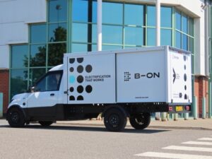 Det tyske elektriske varebilmerket B-ON etablerer britisk forhandlernettverk i år