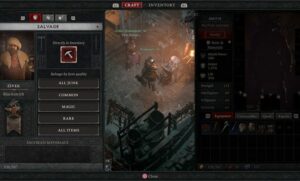 Sådan bjærges våben, rustninger og udstyr i Diablo IV