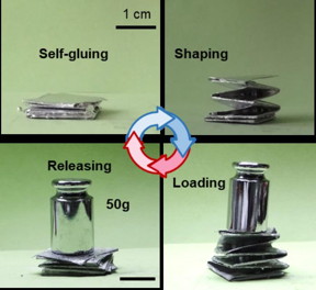 Nanotechnology Now - プレスリリース: 液体金属は結合剤なしで表面にくっつく