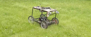 No Frills Autonomous Lawnmower Gets The Job Done