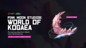 Pink Moon Studios onthult 'KMON: World of Kogaea' baanbrekend in een nieuw tijdperk in Web3 Open-World Gaming