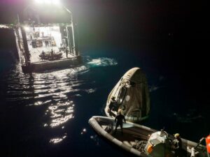 Des astronautes privés débarquent pour clôturer une mission de recherche commerciale de 9 jours