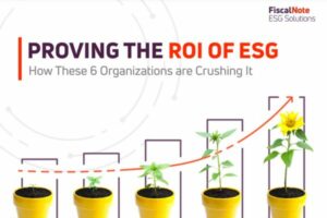 ESG의 ROI 증명: 이 6개 조직이 ESG를 분쇄하는 방법 | 그린비즈