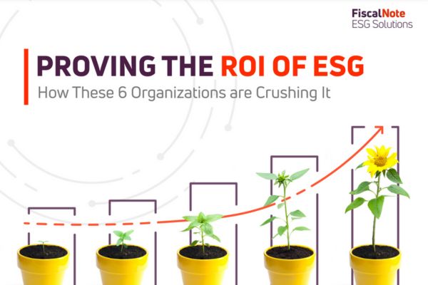 Proving the ROI of ESG: How These 6 Organizations are Crushing It | Greenbiz