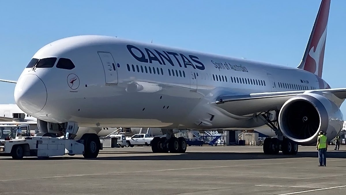 Qantas’ penultimate 787 enters service
