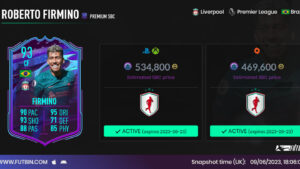 Roberto Firmino FIFA 23: How to Complete the End of an Era SBC