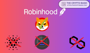 Robinhood unterstützt weiterhin Shiba Inu, entfernt jedoch ADA, MATIC und SOL