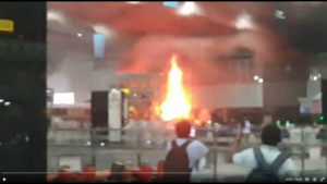 «Невелика» пожежа в аеропорту Колката, Індія; пасажирів ненадовго евакуювали